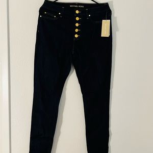 Navy Blue skinny jeans for womens